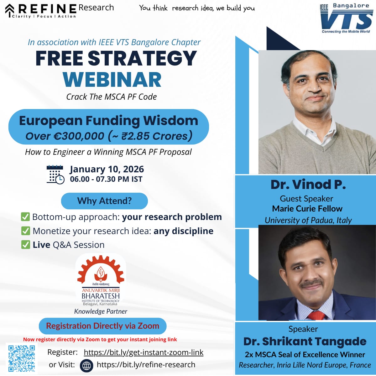 MSCA Strategy Seminar